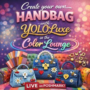 CREATE YOU OWN HANDBAG WITH YOLOLUXE LIVE!